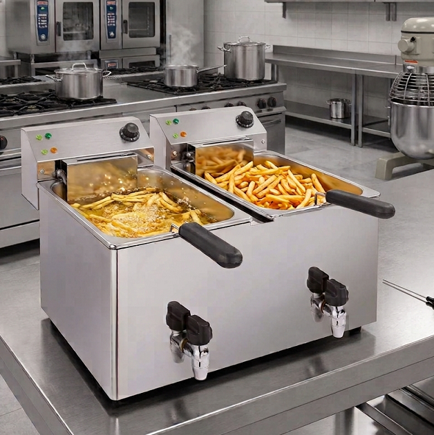 friggitrice professionale a olio